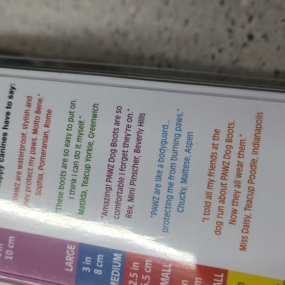 Pawz rubber dog boots 👢👢 - Picture 6 of 6